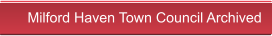 Milford Haven Town Council Archived